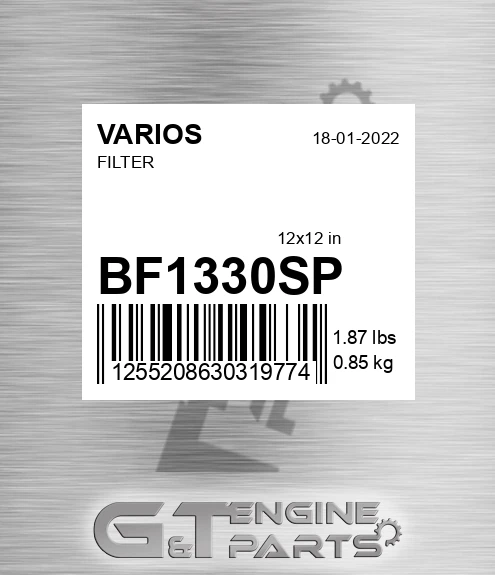 BF1330SP Filter for VARIOS