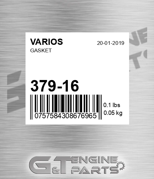 379-16 Gasket