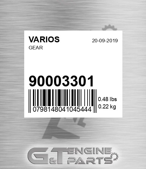900.03301 Gear