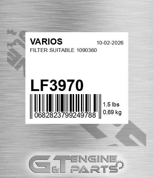 LF3970 Filter Suitable 1090360