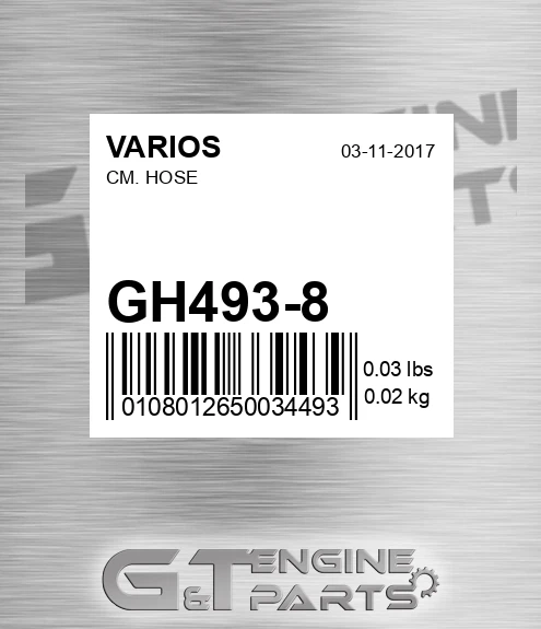 GH493-8 Cm. Hose