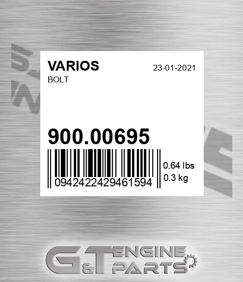 900.00695 Bolt