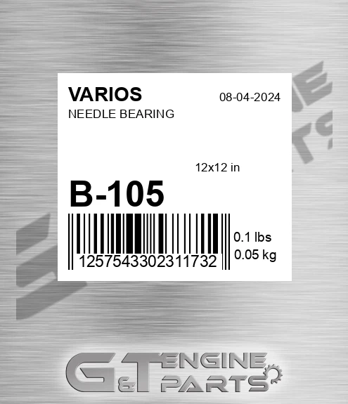 B-105 Needle Bearing