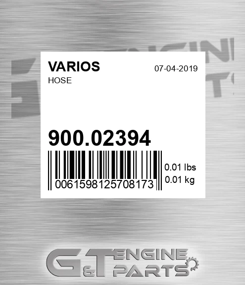 900.02394 Hose