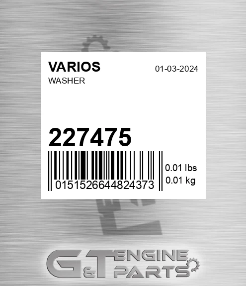 227475 Washer