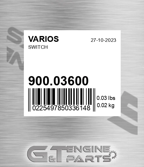 900.03600 Switch