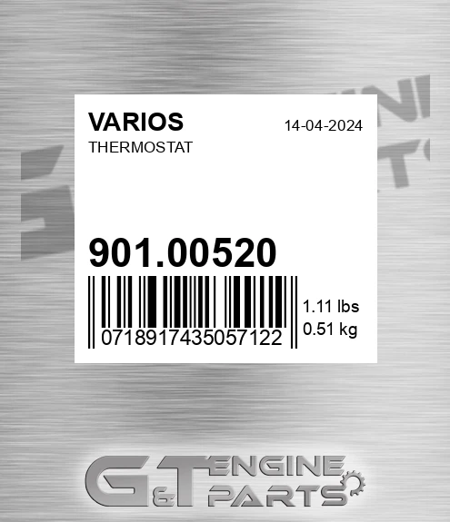 901.00520 Thermostat