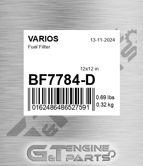 BF7784-D Fuel Filter for VARIOS