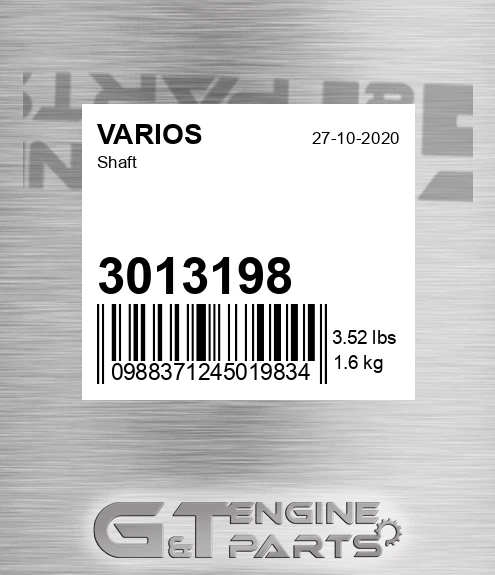 3013198 Shaft for VARIOS