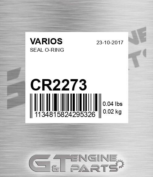 CR2273 Seal O-ring
