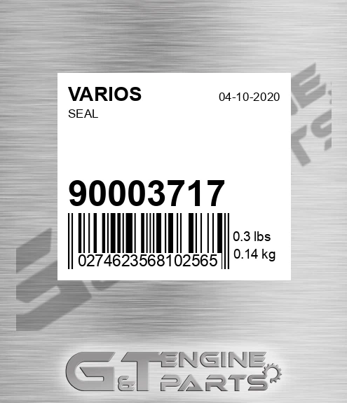 900.03717 Seal