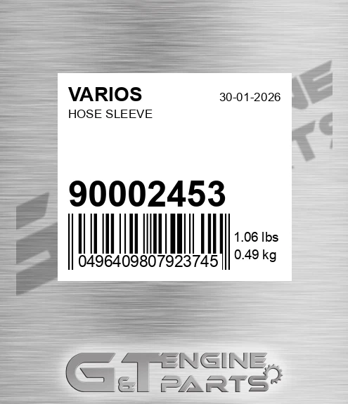 900.02453 Hose Sleeve for VARIOS