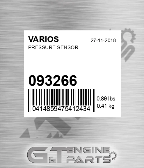 093.266 Pressure Sensor