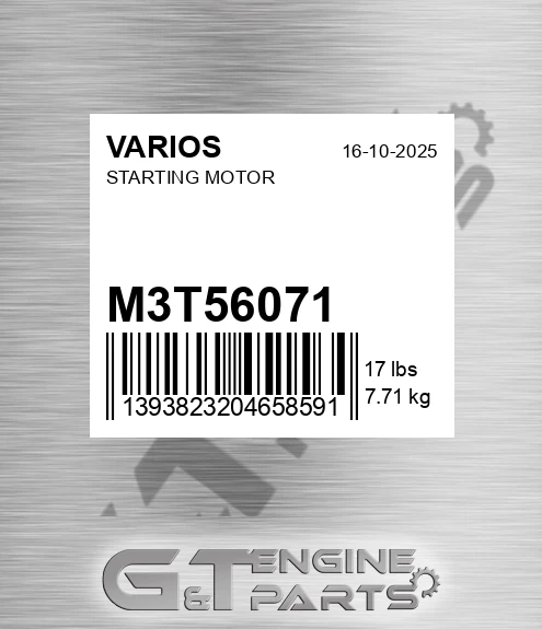 M3T56071+ Starting Motor
