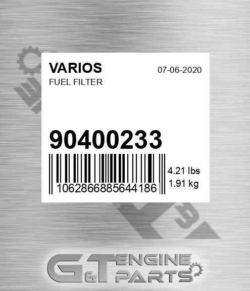 904.00233 Fuel Filter
