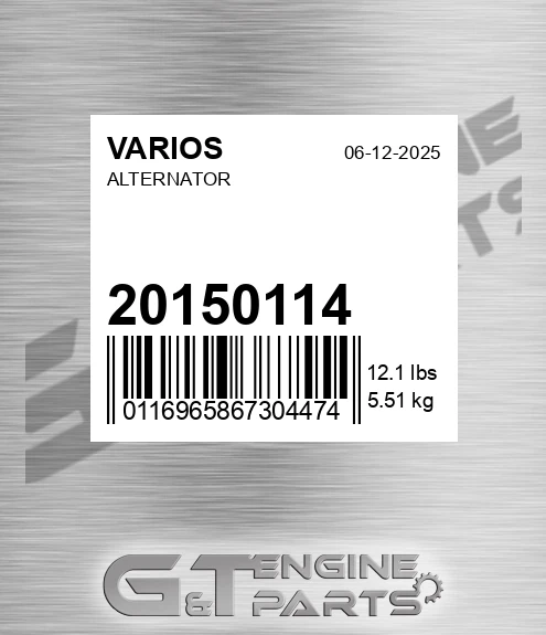 20150114 Alternator