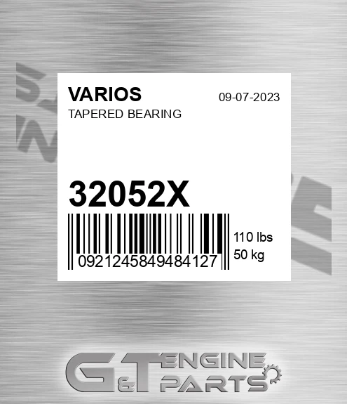 32052X VARIOS Tapered Bearing