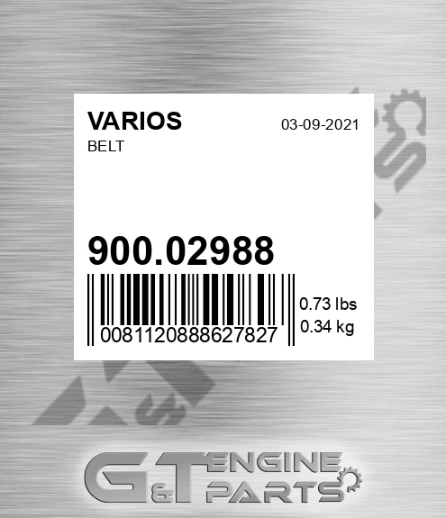 900.02988 Belt