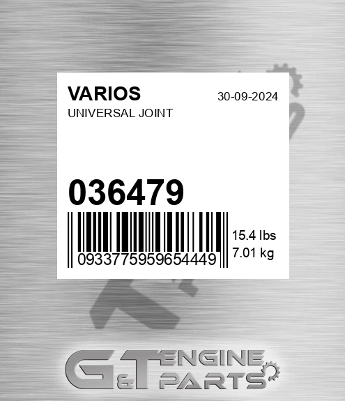 036.479 Universal Joint