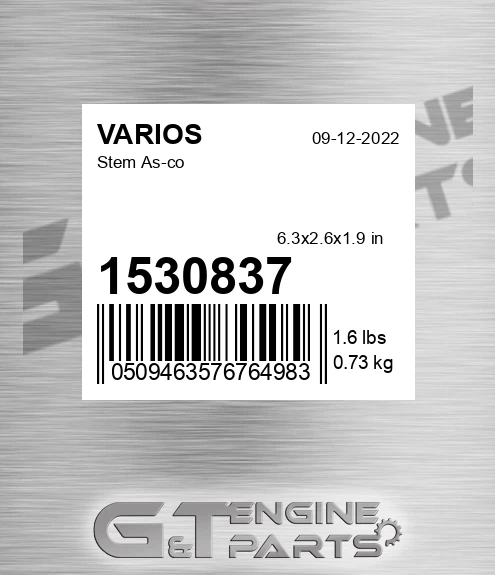 1530837 Stem As-co