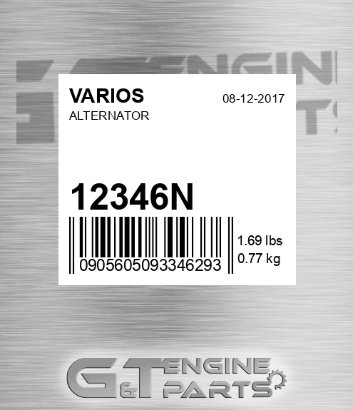 12346N Alternator
