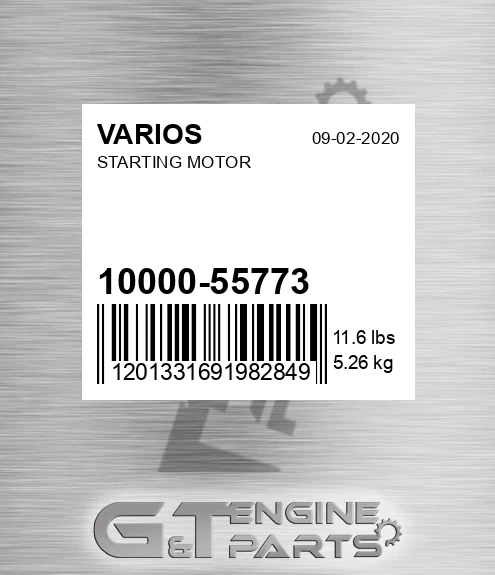 10000-55773 Starting Motor