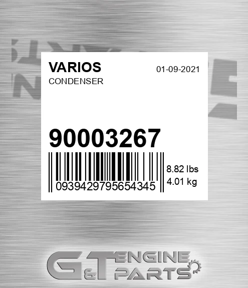 900.03267 Condenser
