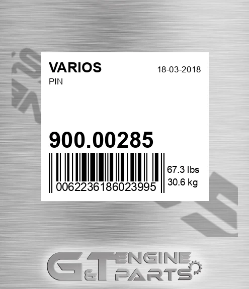 900.00285 Pin
