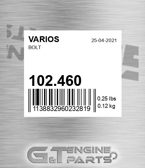 102.460 Bolt