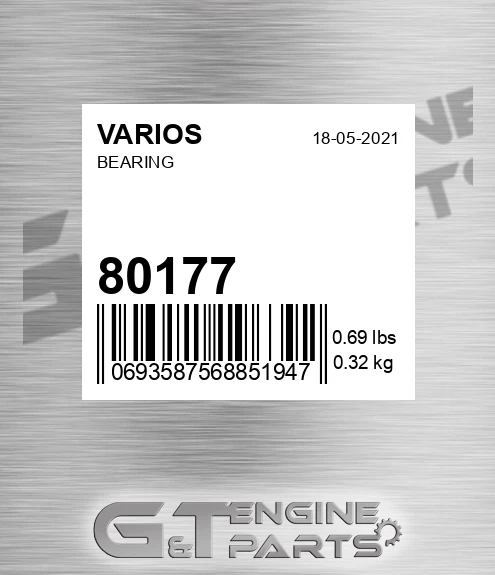 80177 Bearing