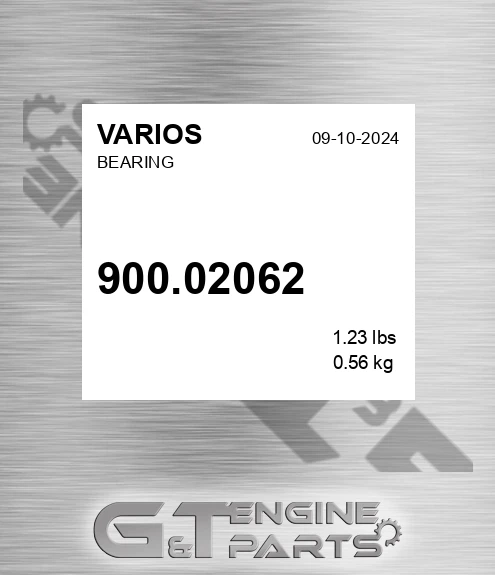 900.02062 Bearing