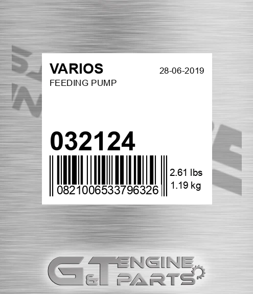 032.124 VARIOS Feeding Pump