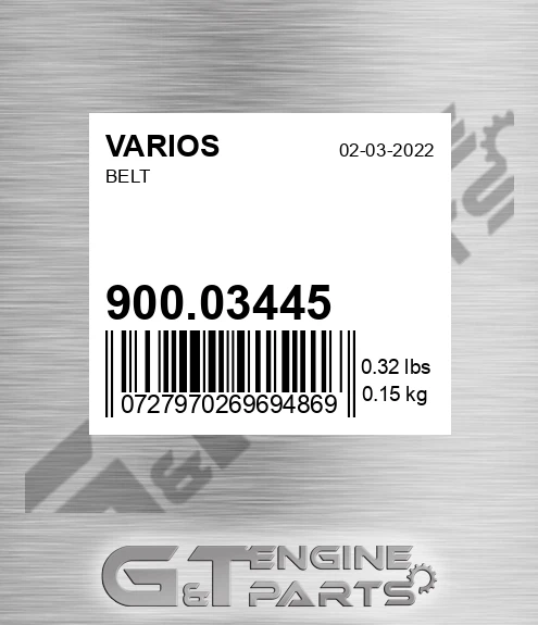 900.03445 Belt