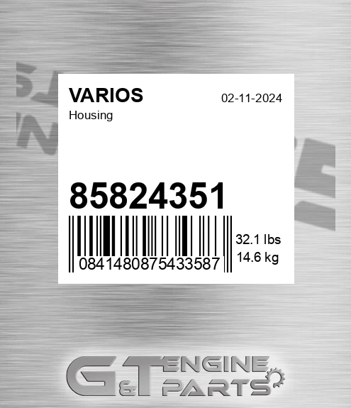 85824351 Housing