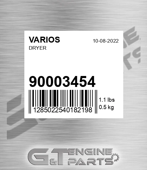 900.03454 Dryer