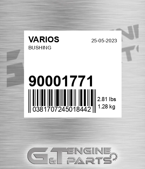 900.01771 Bushing