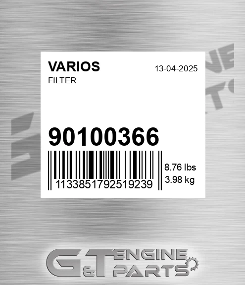901.00366 Filter