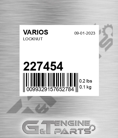 227454 Locknut