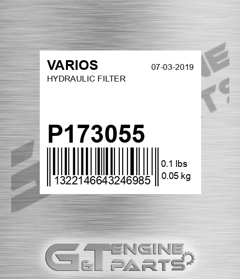 P173055 Hydraulic Filter