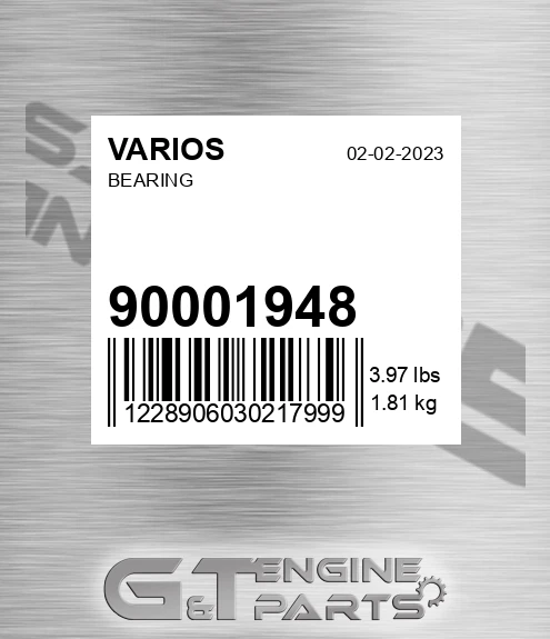 900.01948 Bearing