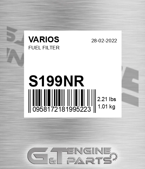 S199NR Fuel Filter