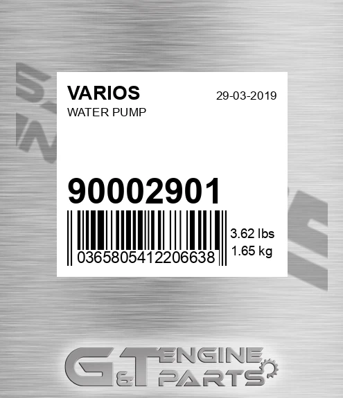 900.02901 Water Pump