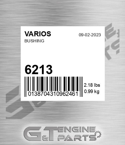 6213 VARIOS Bushing