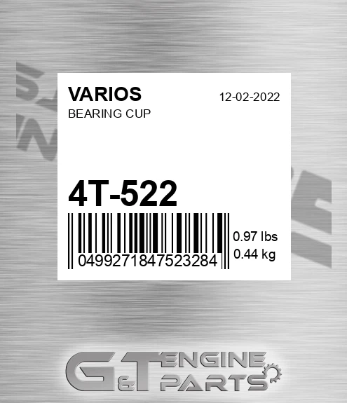 4T-522 Bearing Cup