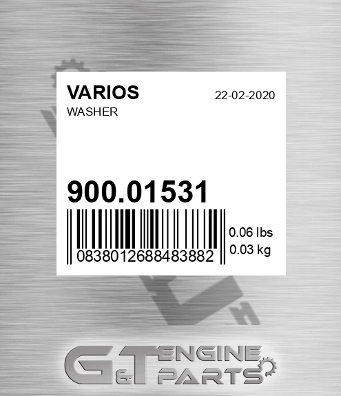 900.01531 Washer
