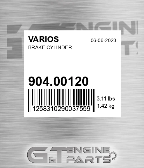 904.00120 Brake Cylinder