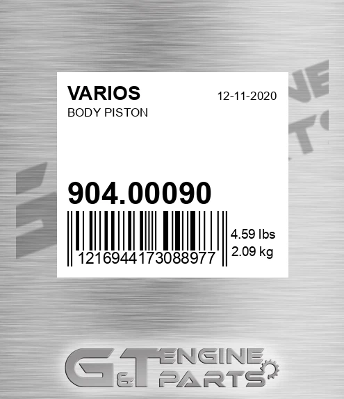904.00090 Body Piston