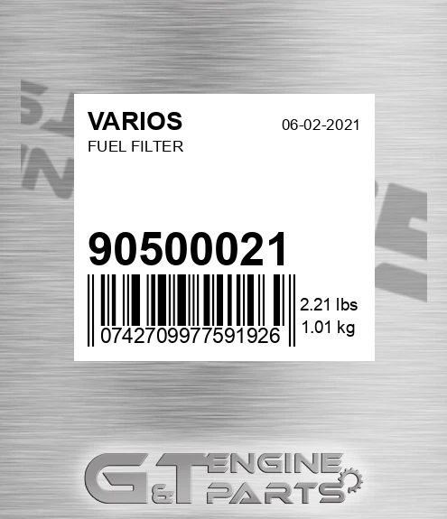 905.00021 Fuel Filter