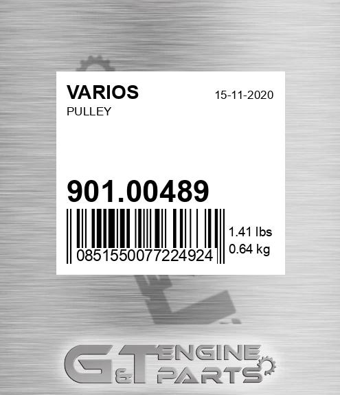 901.00489 Pulley