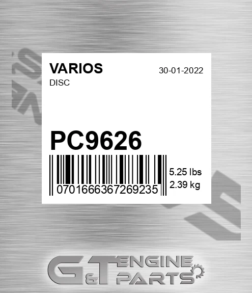 PC9626 Disc
